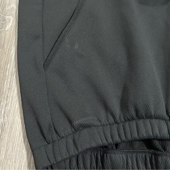 Adidas Black Fuzzy Sherpa Half Zip Long Sleeve Sweatshirt Size S - Picture 8 of 10